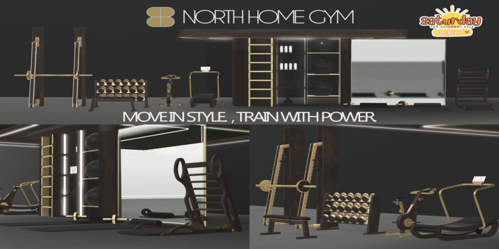North Home Gym	&lt;a href=&quot;http://maps.secondlife.com/secondlife/Spellbound%20Manor/128/128/1989&quot; target=&quot;_blank&quot;&gt;Teleport&lt;/a&gt;