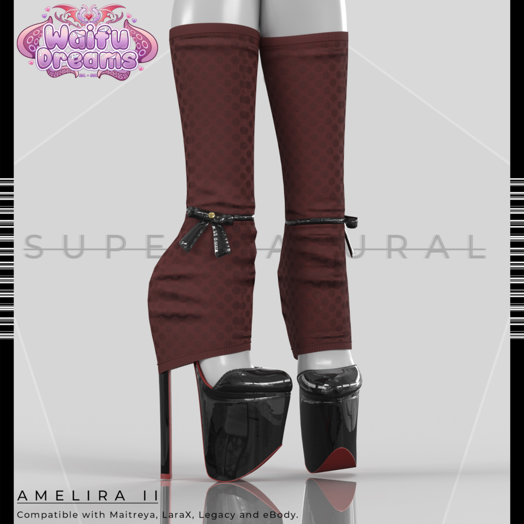 Amelira Heels V2 - Legacy/Maitreya/Reborn/+mods