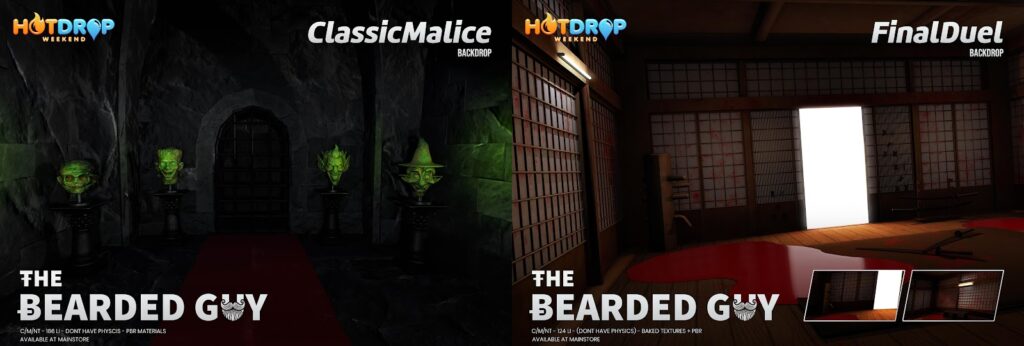 Classic Malice &amp; Final Duel Backdrops