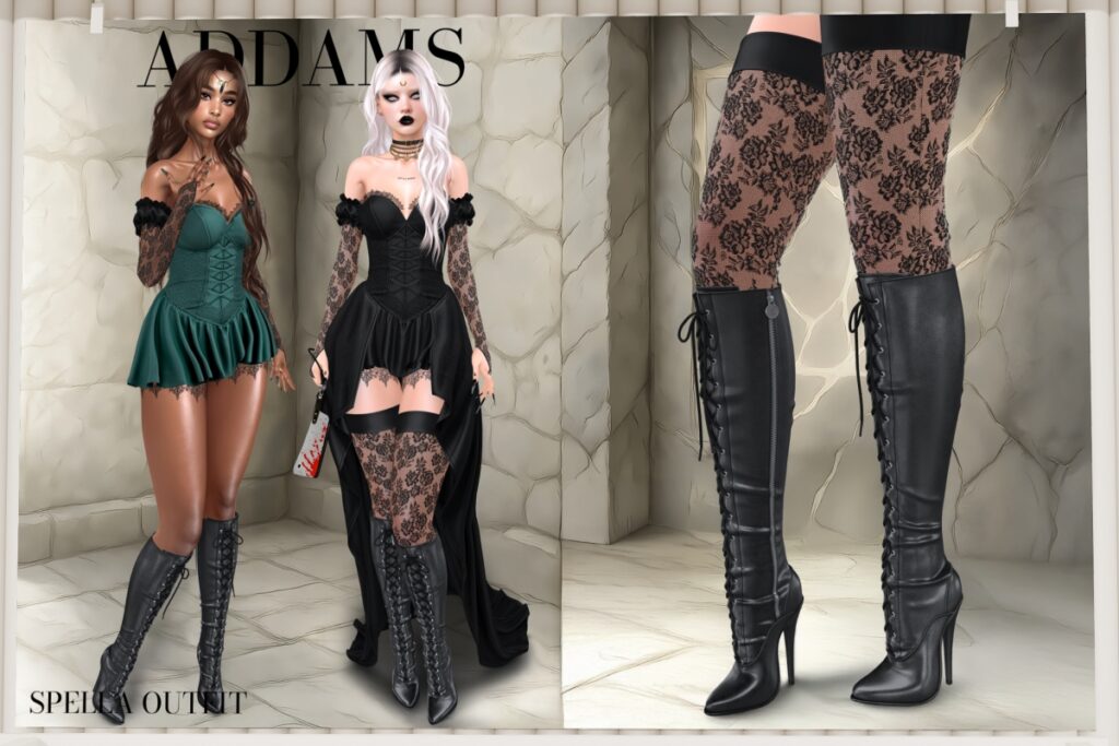 Spella Outfit - GenX/Inithium/Legacy/MaitreyaX/Reborn/+mods, L$250 each/L$1499 each FP/L$2999 FP