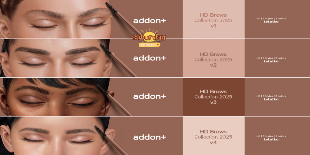 Collection 2025 HD Brows - EvoX	&lt;a href=&quot;http://maps.secondlife.com/secondlife/VELOUR/105/162/84&quot; target=&quot;_blank&quot;&gt;Teleport&lt;/a&gt;