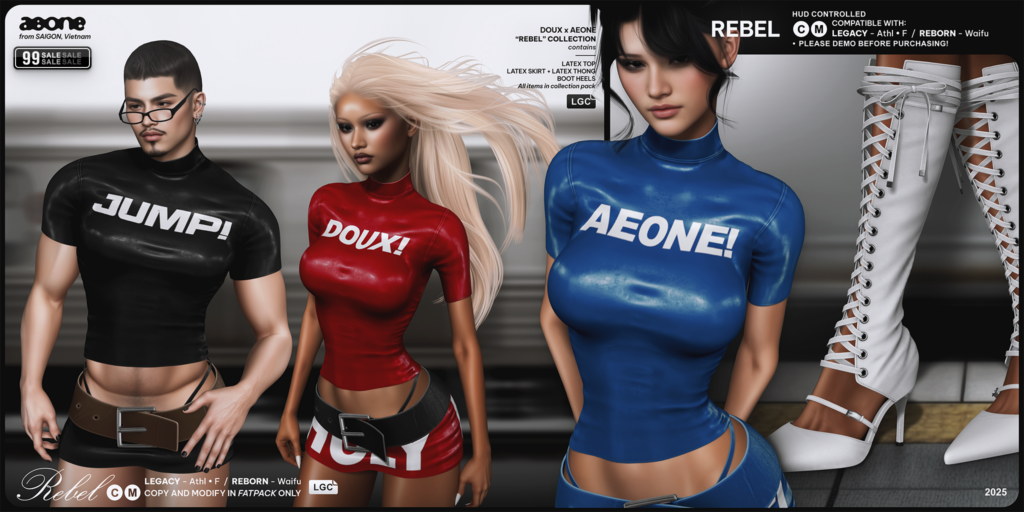 Rebel Outfit - Legacy F+M/Reborn/+mods	&lt;a href=&quot;http://maps.secondlife.com/secondlife/Vietnam/67/110/2933&quot; target=&quot;_blank&quot;&gt;Teleport&lt;/a&gt;