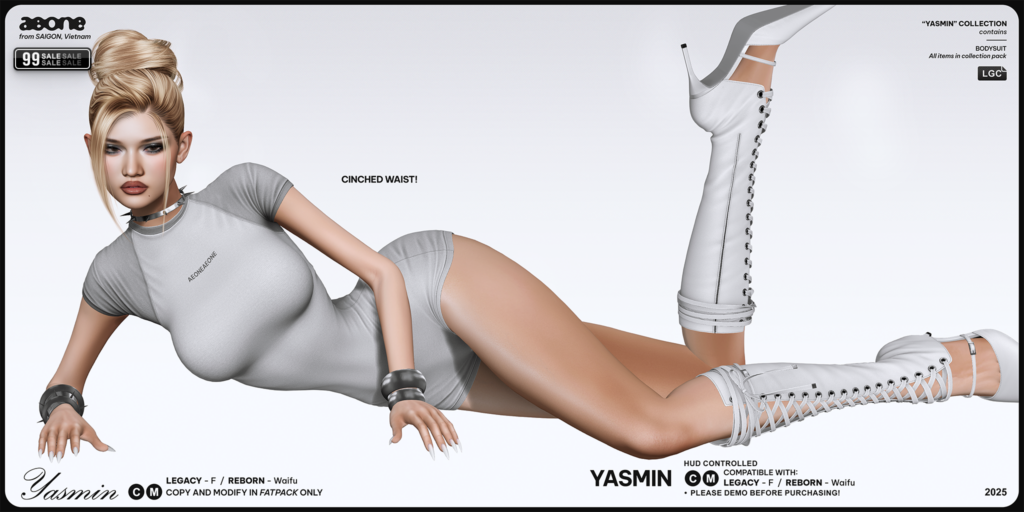 Yasmin Bodysuit - Legacy/Reborn/+mods	&lt;a href=&quot;http://maps.secondlife.com/secondlife/Vietnam/67/110/2933&quot; target=&quot;_blank&quot;&gt;Teleport&lt;/a&gt;