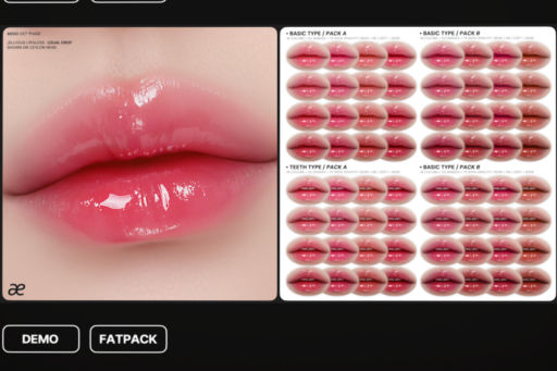 Jellyous Lipgloss - Evo X, L$299 each/L$999 FP