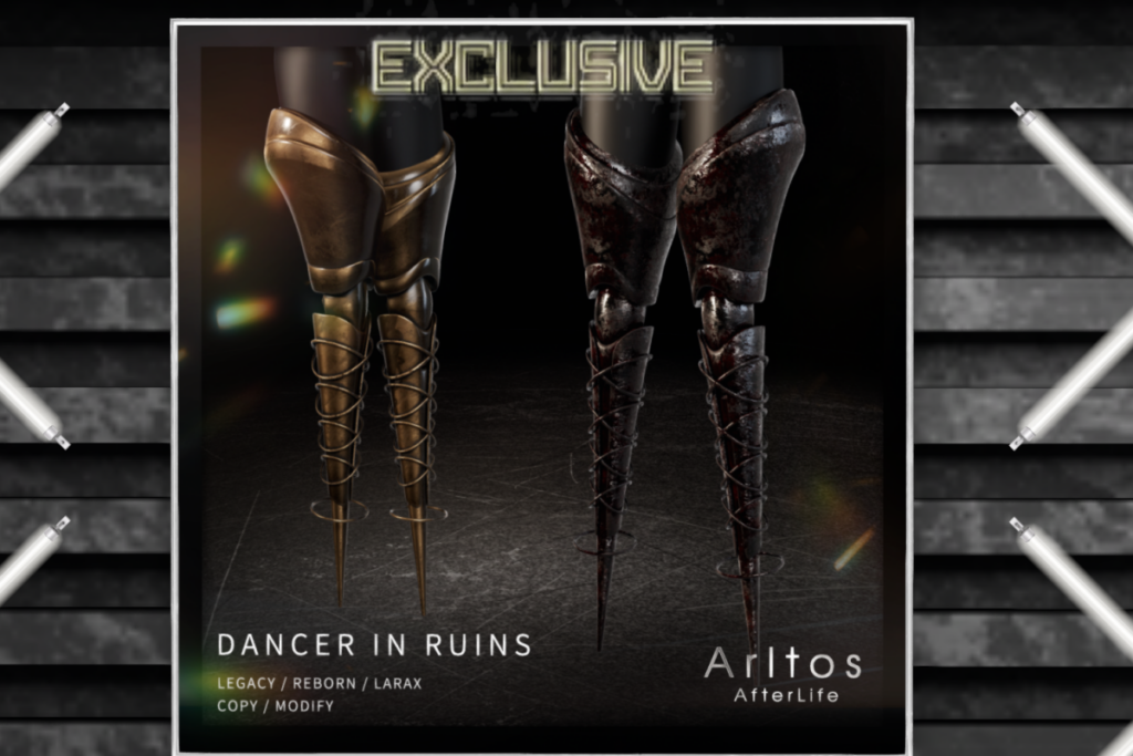 Dancer In Ruins - Legacy/MaitreyaX/Reborn, L$199 each/L$599 FP