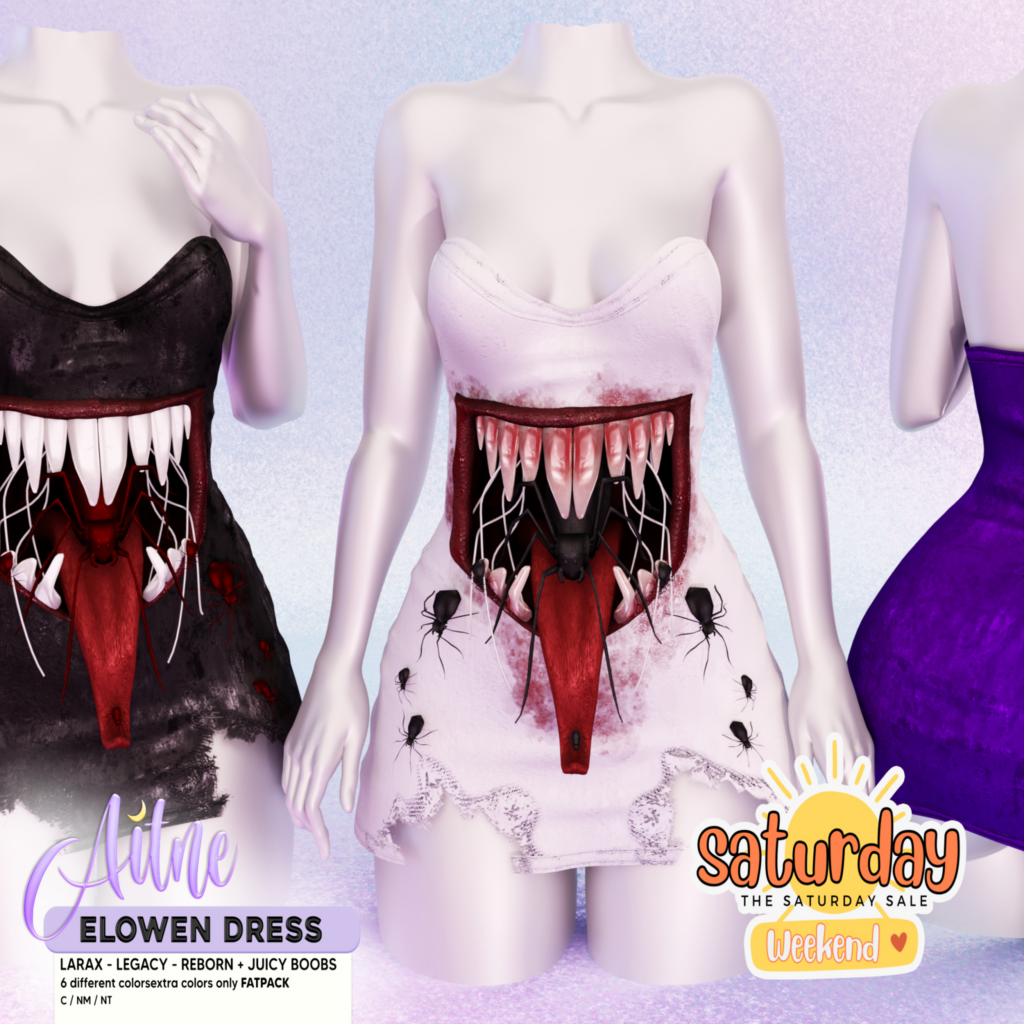 Elowen Dress - Legacy/MaitreyaX/Reborn/+mods	&lt;a href=&quot;http://maps.secondlife.com/secondlife/Pegasus%20Cove/51/58/1055&quot; target=&quot;_blank&quot;&gt;Teleport&lt;/a&gt;