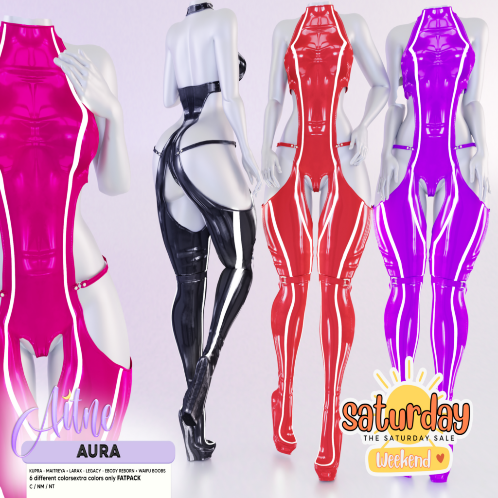 Aura Bodysuit - Inithium/Legacy/Maitreya/Reborn/+mods	&lt;a href=&quot;http://maps.secondlife.com/secondlife/Pegasus%20Cove/51/58/1055&quot; target=&quot;_blank&quot;&gt;Teleport&lt;/a&gt;