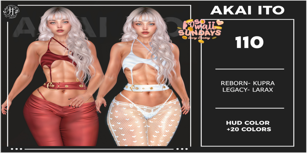 110 Outfit - Inighium/Legacy/MaitreyaX/Reborn	&lt;a href=&quot;http://maps.secondlife.com/secondlife/Woodland%20Realm/73/34/21&quot; target=&quot;_blank&quot;&gt;Teleport&lt;/a&gt;