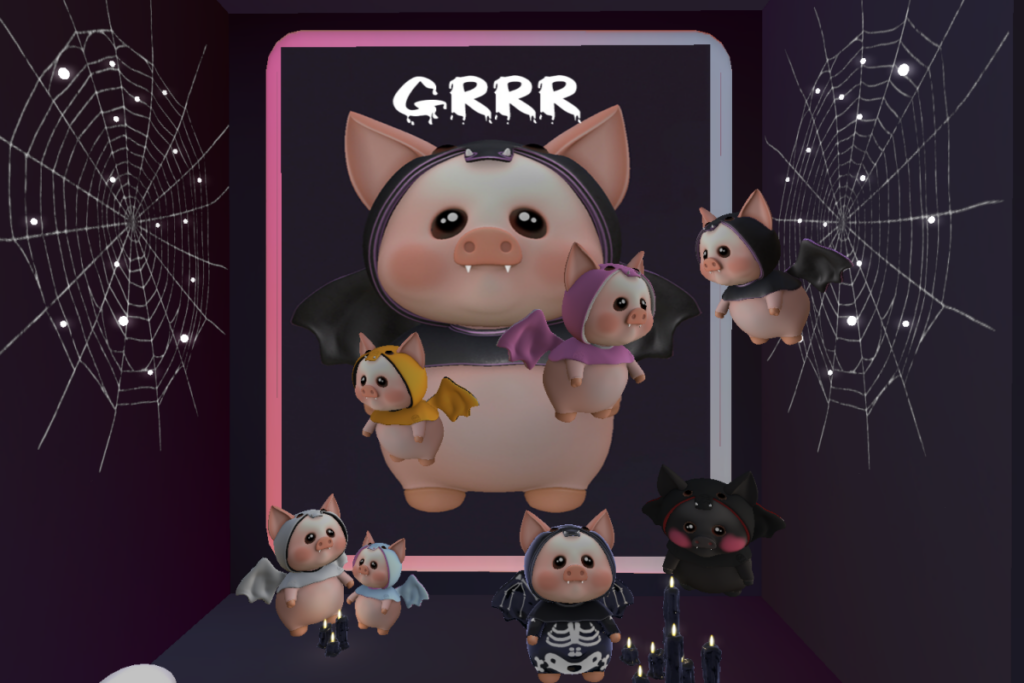 Halloween Pig, L$180 each/L$599 FP