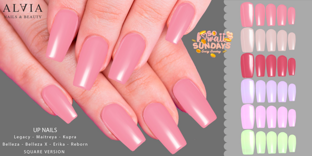 Up Mesh Nails - see ad for fits	&lt;a href=&quot;http://maps.secondlife.com/secondlife/Mellor/99/200/27&quot; target=&quot;_blank&quot;&gt;Teleport&lt;/a&gt;