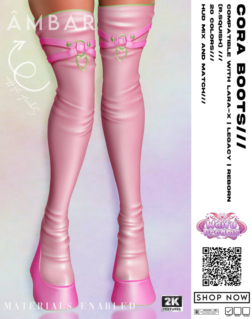 Cora Boots - Legacy/MaitreyaX/Reborn
