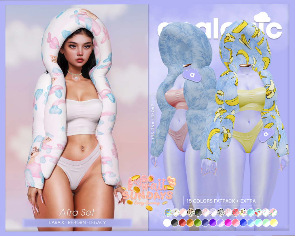 Afra Set - Legacy/MaitreyaX/Reborn	&lt;a href=&quot;http://maps.secondlife.com/secondlife/Bliss%20Kingdom/162/93/1501&quot; target=&quot;_blank&quot;&gt;Teleport&lt;/a&gt;