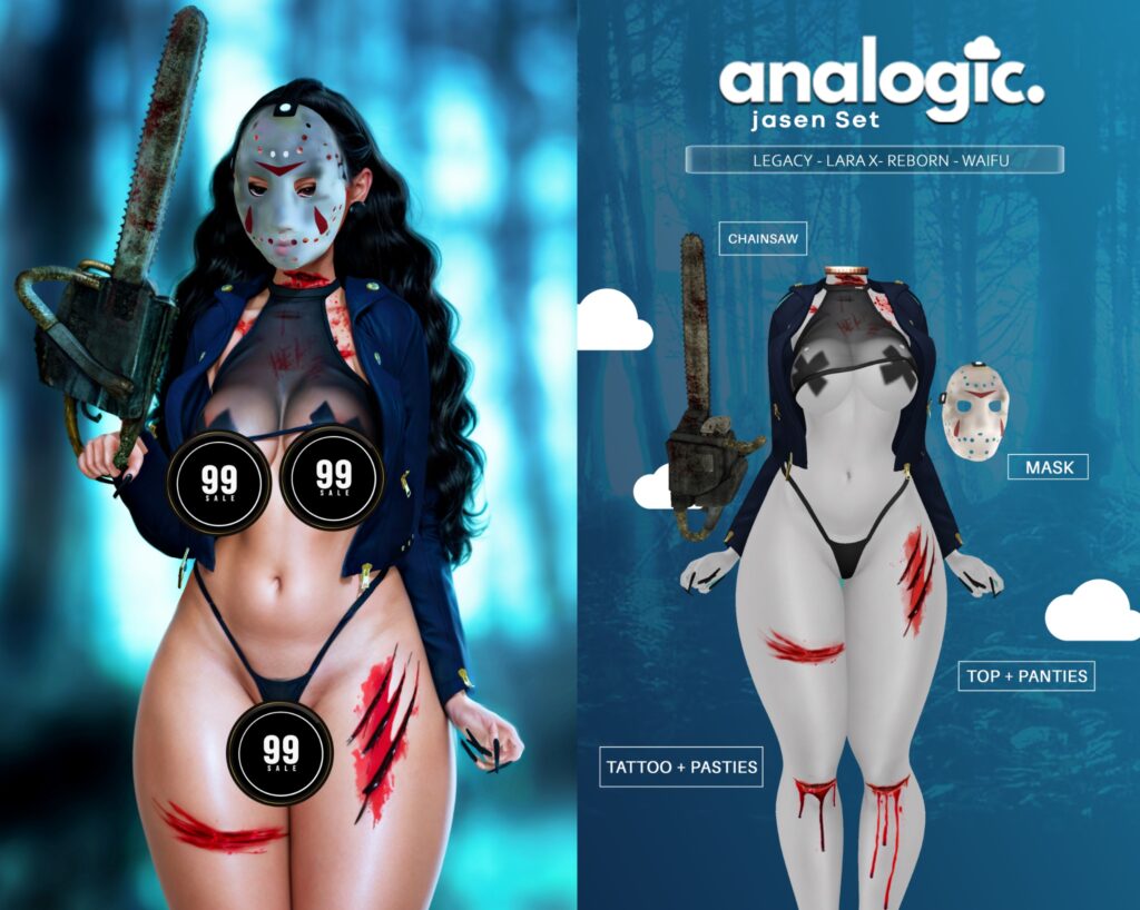 Jasen Set - Legacy/MaitreyaX/Reborn/+mods	&lt;a href=&quot;http://maps.secondlife.com/secondlife/Bliss%20Kingdom/162/93/1503&quot; target=&quot;_blank&quot;&gt;Teleport&lt;/a&gt;