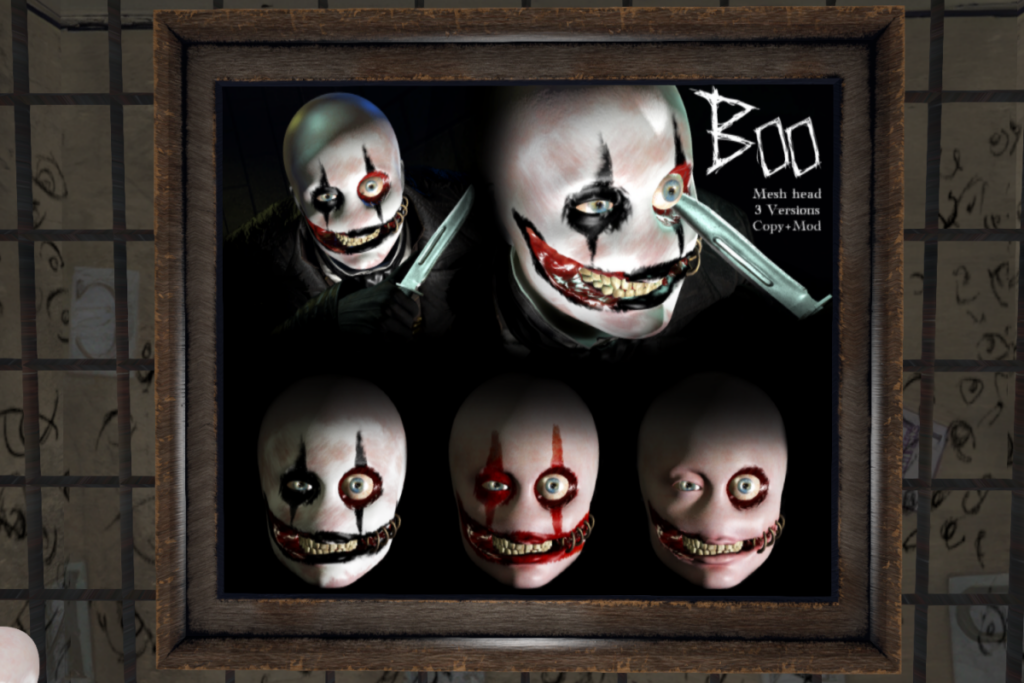 Boo Mesh Head, L$199