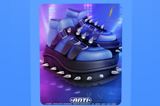 Jump Stomp Boots - Legacy F+M/MaitreyaX/Reborn/+mods, L$359