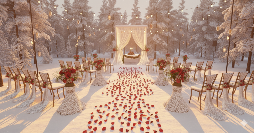 Winter &amp; Xmas Wedding Ceremony Set	&lt;a href=&quot;https://tinyurl.com/3nf24nxm&quot; target=&quot;_blank&quot;&gt;Marketplace Link&lt;/a&gt;