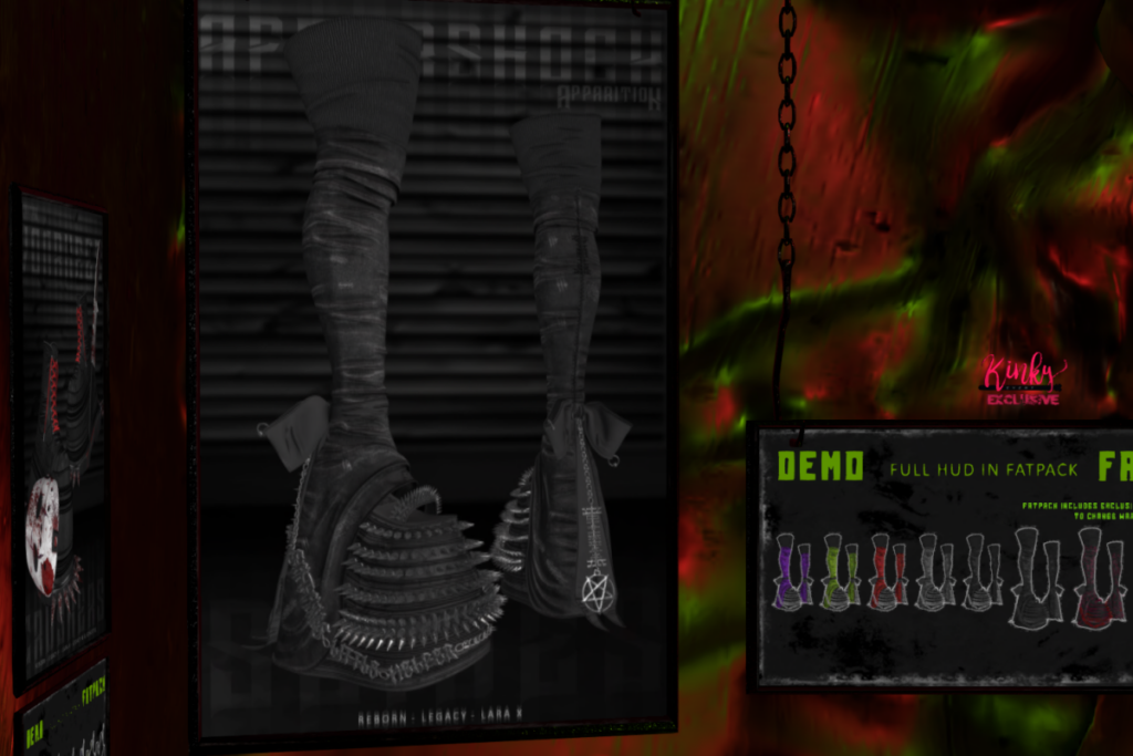 Aftershock Slides - Legacy/MaitreyaX/Reborn, L$349 each/L$1599 FP