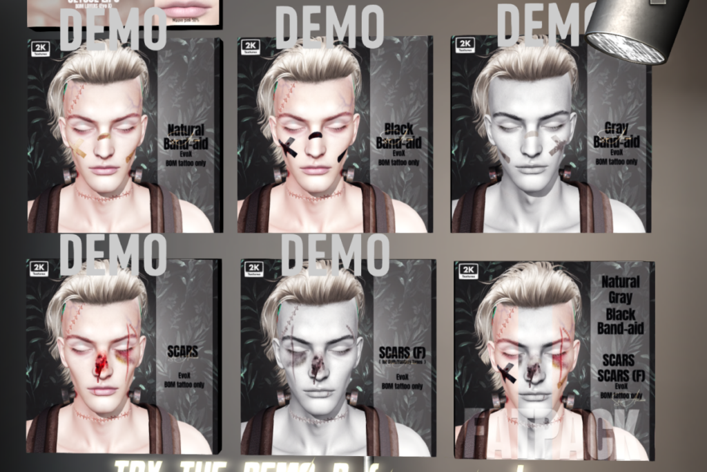 Ulysse Band-aids &amp; Scars - Evo X, L$250 each