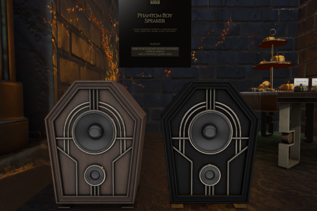 Phantom Boy Speaker, L$50 each