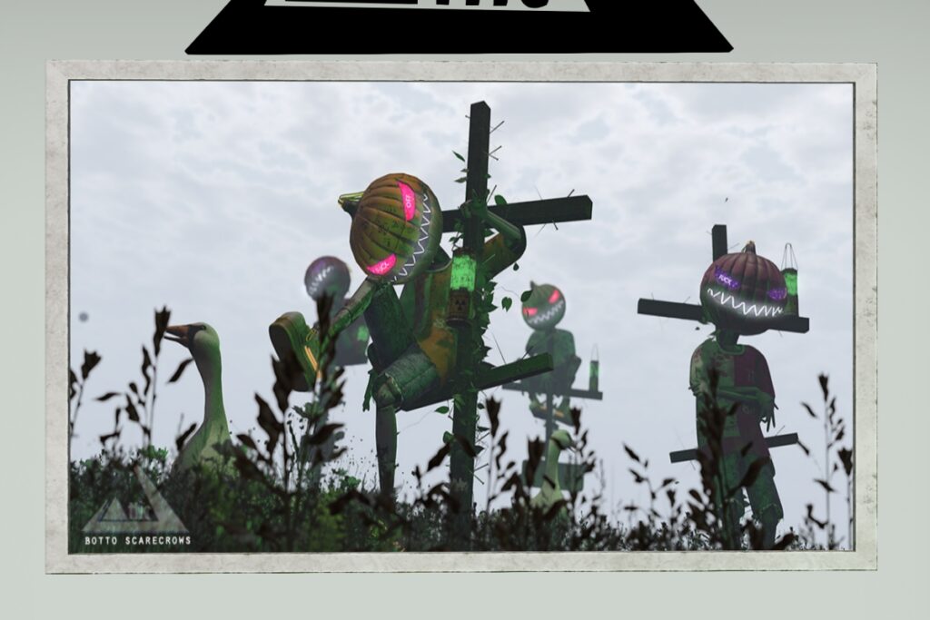 Botto Scarecrow Decor, L$199 each/L$699 FP