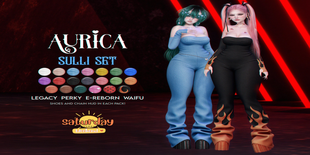 Sulli Set - Legacy/Reborn/+mods	&lt;a href=&quot;http://maps.secondlife.com/secondlife/Crystal%20Isle/168/140/60&quot; target=&quot;_blank&quot;&gt;Teleport&lt;/a&gt;