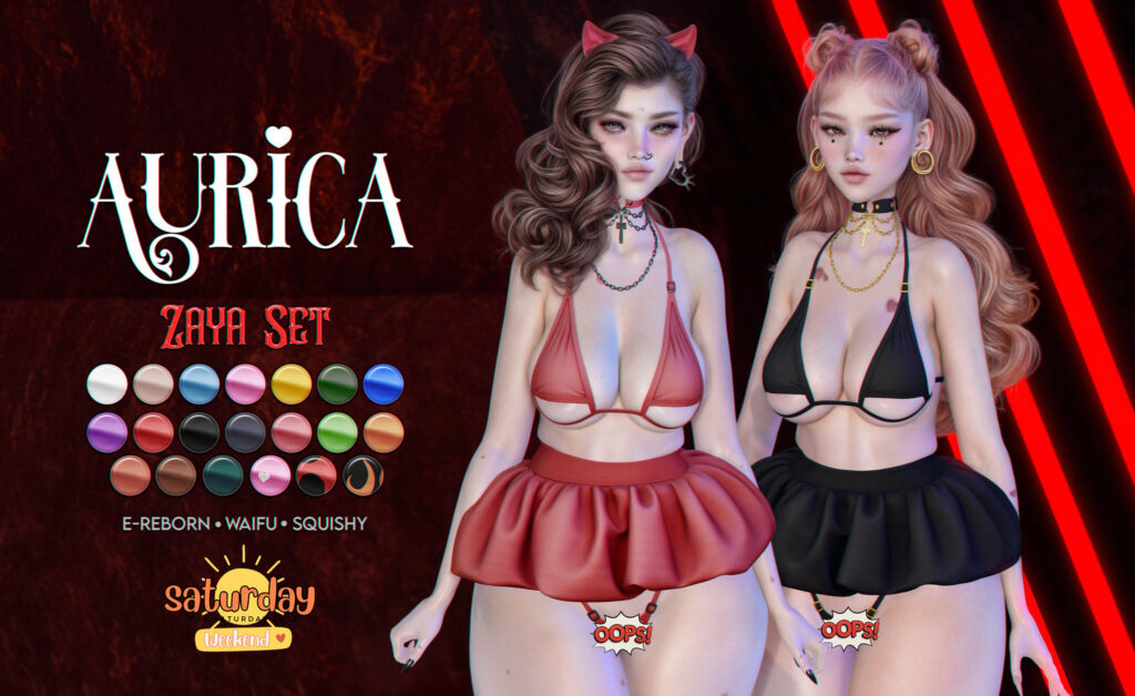 Zaya Set - Reborn/+mods	&lt;a href=&quot;http://maps.secondlife.com/secondlife/Crystal%20Isle/126/121/60&quot; target=&quot;_blank&quot;&gt;Teleport&lt;/a&gt;