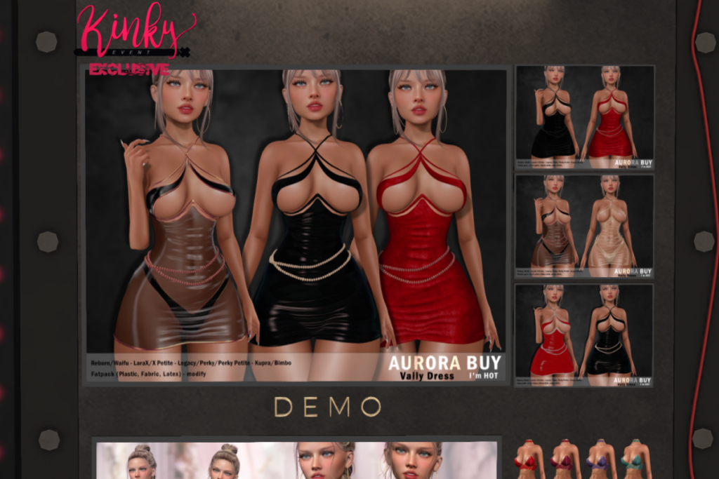 Valley Dress - Inithium/Legacy/MaitreyaX/Reborn/+mods, L$699 each/L$999 FP