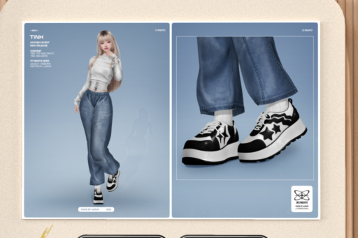Tink Top, Pants, &amp; Sneakers - Legacy/Maitreya/Reborn/+mods, L$259 each/L$1000 each FP/L$2599 MP