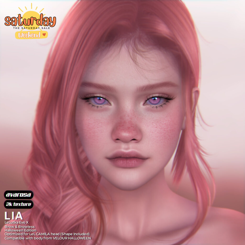 Lia Skin - EvoX	&lt;a href=&quot;http://maps.secondlife.com/secondlife/Sandy%20Creek/192/188/368&quot; target=&quot;_blank&quot;&gt;Teleport&lt;/a&gt;