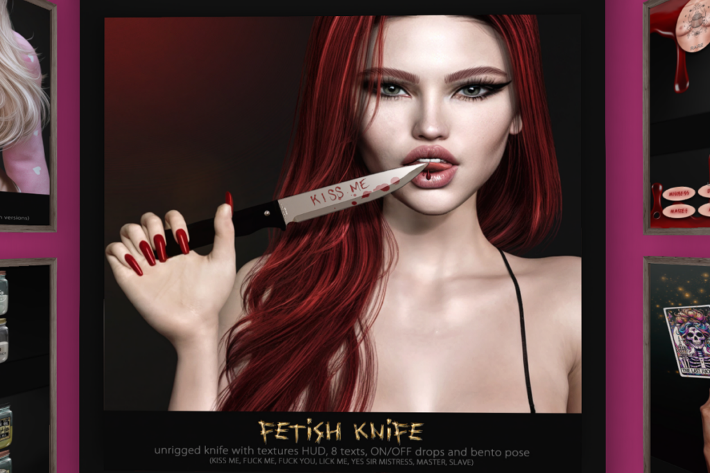 Fetish Knife Holdable, L$285
