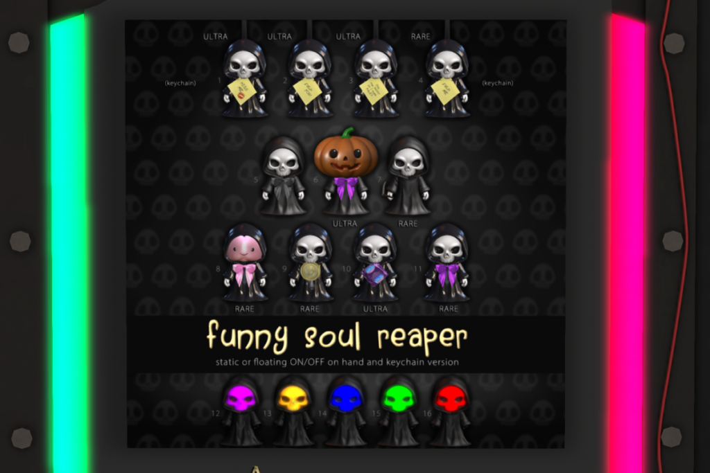 Funny Soul Reaper, L$75 per play