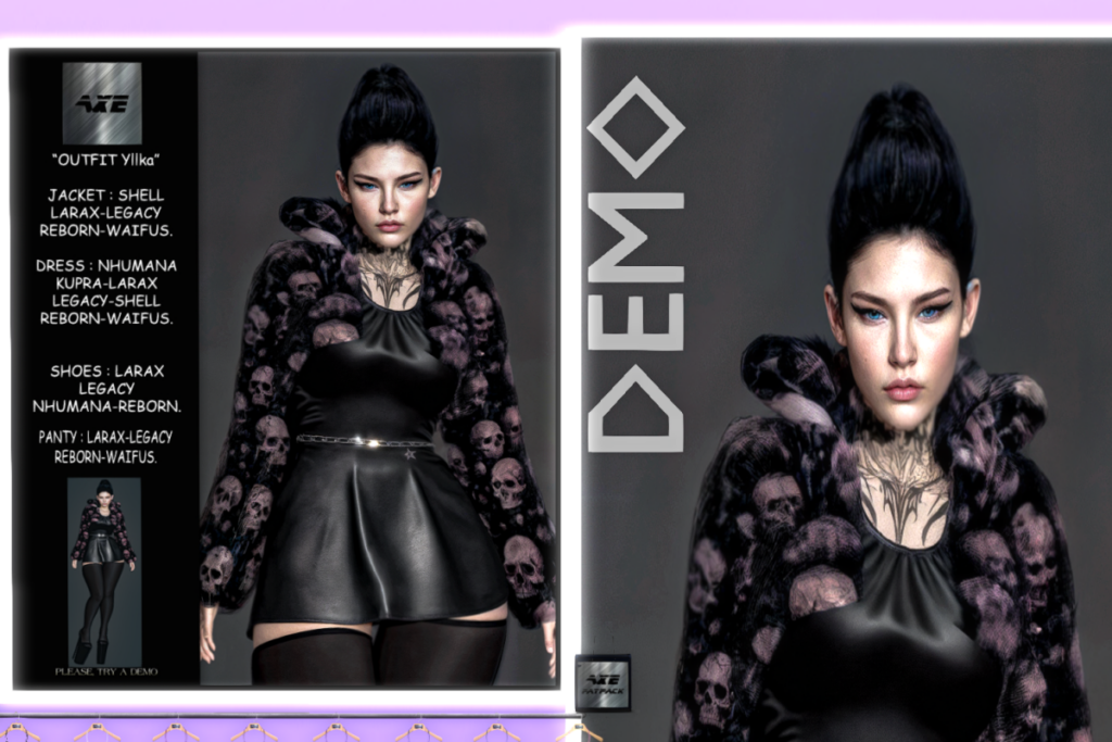 Yllka Outfit - see ad for fits, L$150 each/L$599-L$999 each FP