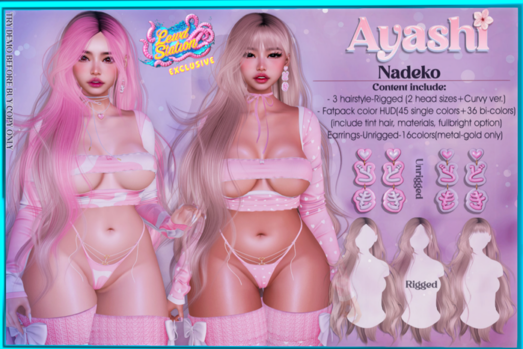Nadeko Hair, L$990