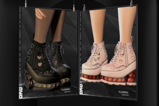 Yummy Booties - Legacy/Reborn, L$699 each