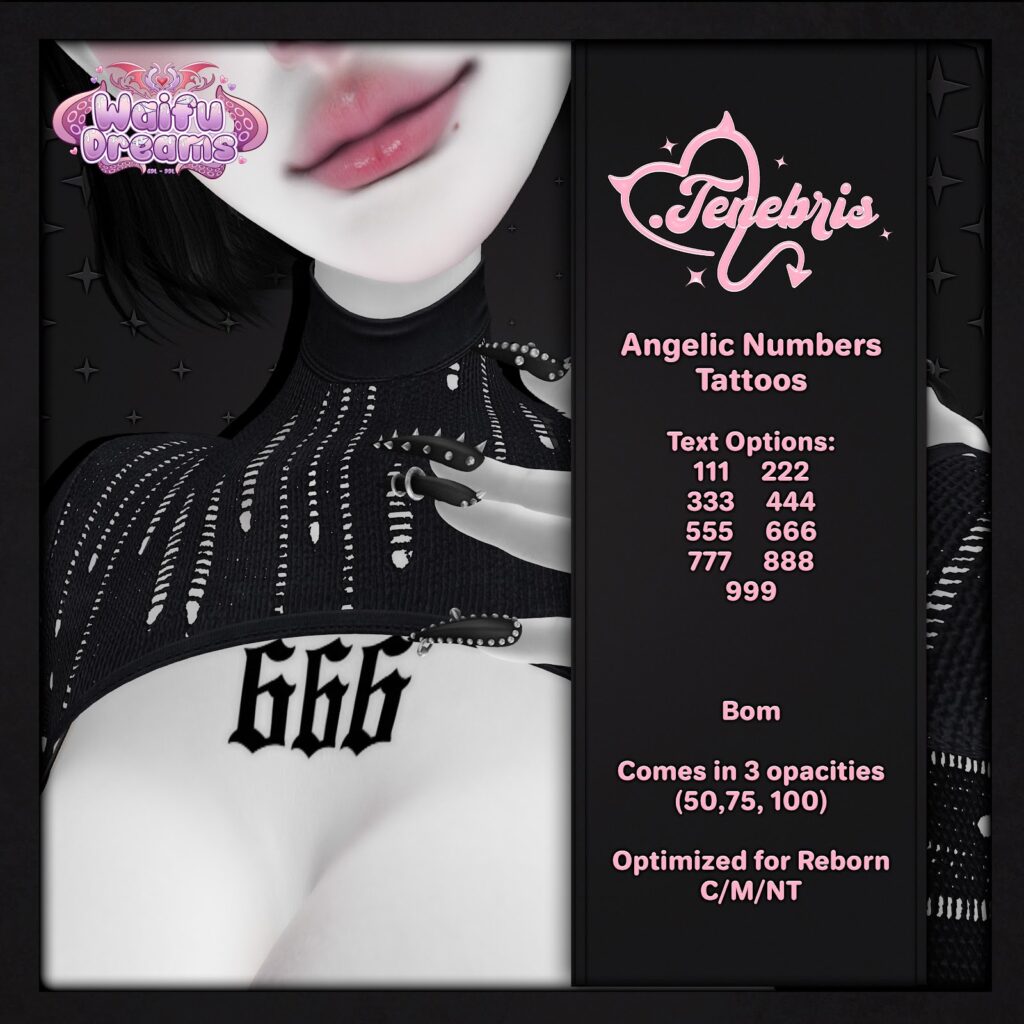 Angelic Number Tattoos