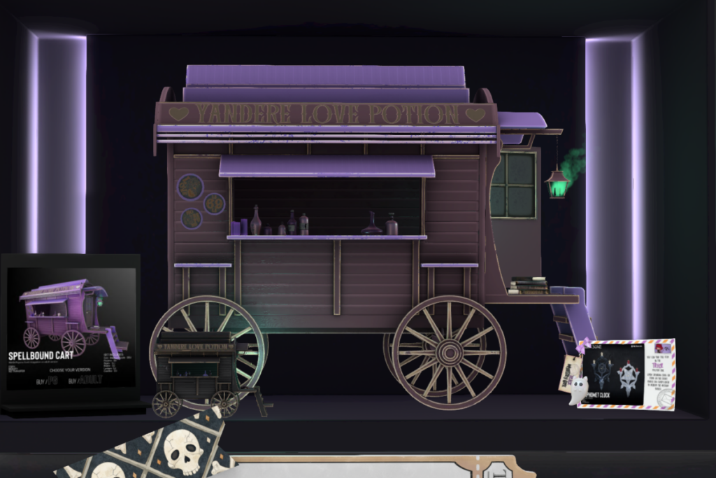 Spellbound Cart, L$900 PG/L$1800 Adult