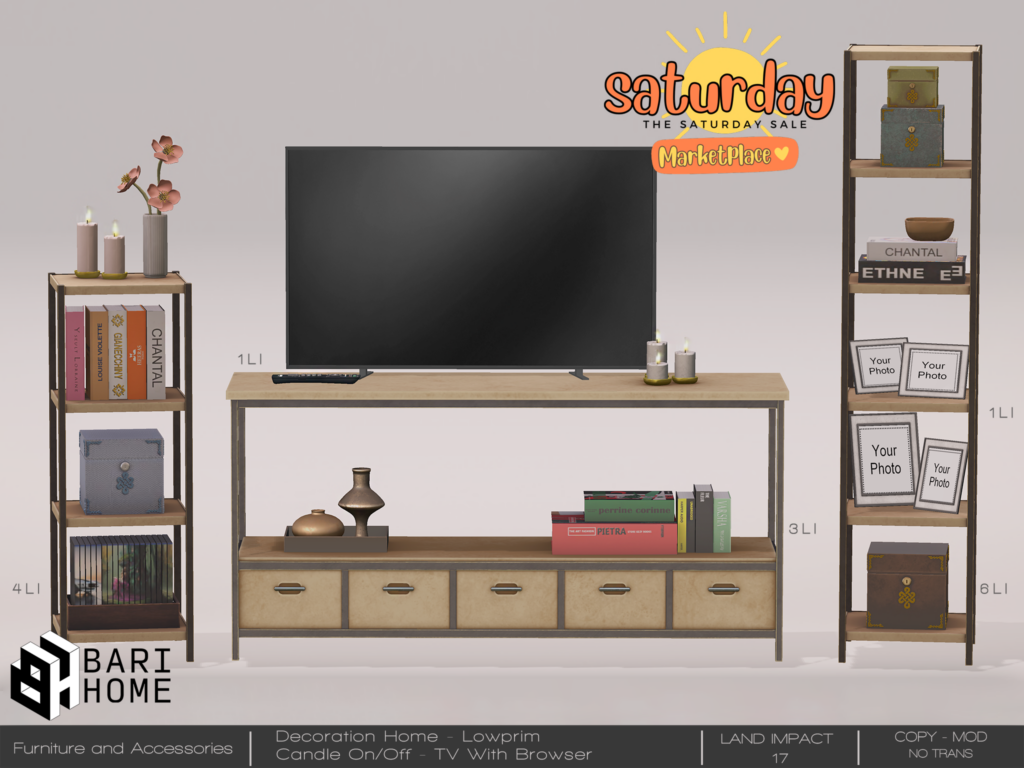Saeeda TV Decor Set &lt;a href=&quot;https://tinyurl.com/26afkxvy&quot; target=&quot;_blank&quot;&gt;Marketplace Link&lt;/a&gt;
