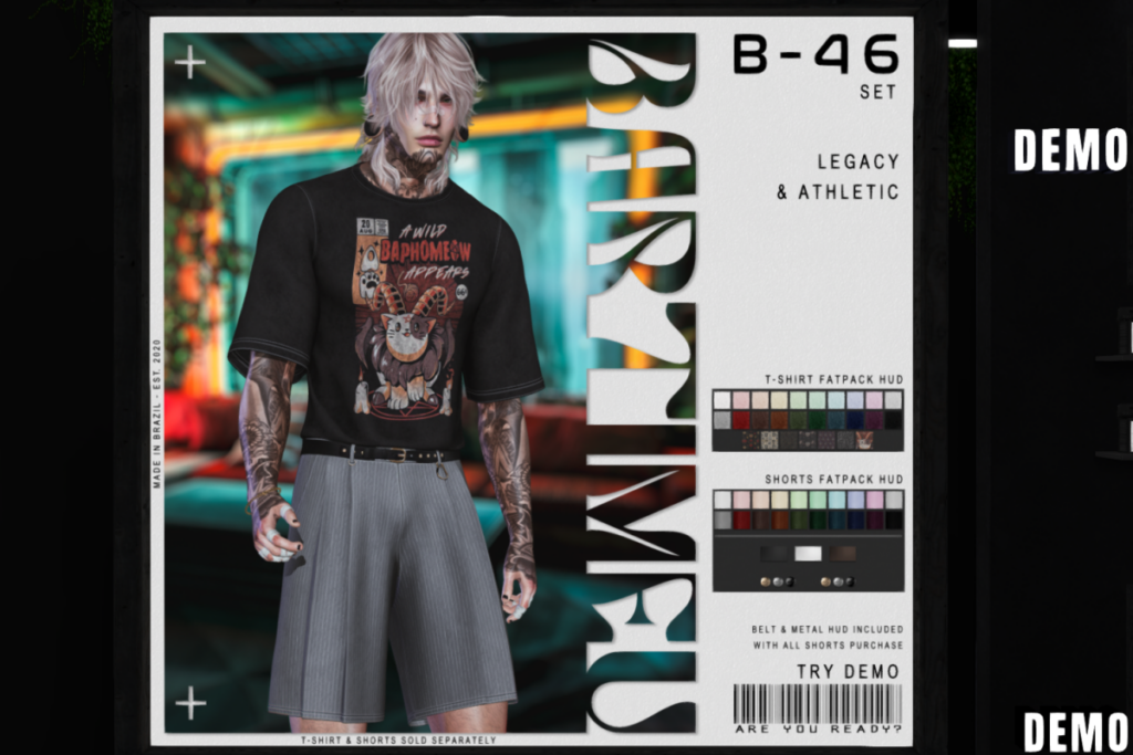 B-46 Set - Legacy/+mods, L$300 each/L$2250 each FP/L$4500 MP