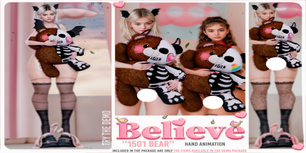 1501 Bear Holdable	&lt;a href=&quot;http://maps.secondlife.com/secondlife/Bliss%20Kingdom/66/110/1501&quot; target=&quot;_blank&quot;&gt;Teleport&lt;/a&gt;