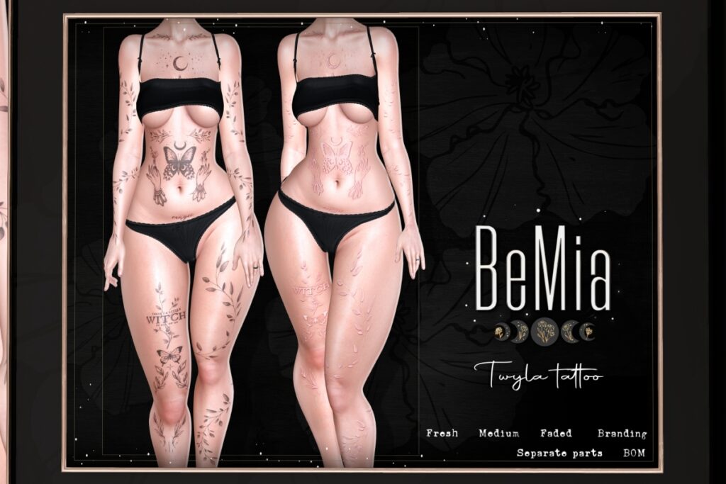 Twyla Tattoo - BOM, L$210 FP