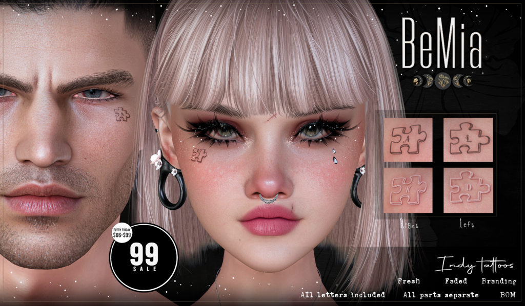 Indy Tattoos - EvoX	&lt;a href=&quot;http://maps.secondlife.com/secondlife/Rosehaven/218/121/2501&quot; target=&quot;_blank&quot;&gt;Teleport&lt;/a&gt;