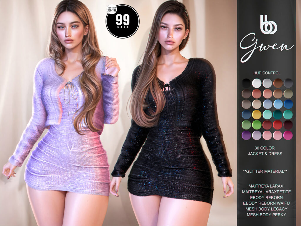 Gwen Jacket &amp; Dress - Legacy/MaitreyaX/Reborn/+mods	&lt;a href=&quot;http://maps.secondlife.com/secondlife/Spiritual%20Reboot/109/197/1766&quot; target=&quot;_blank&quot;&gt;Teleport&lt;/a&gt;