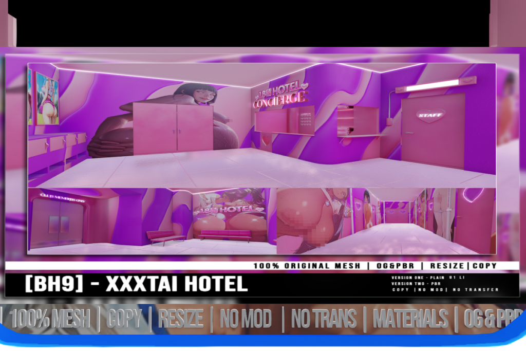 XXXTai Hotel Backdrop, L$599