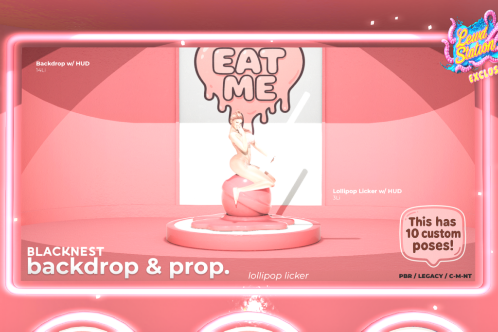 Lollipop Licker Backdrop &amp; Prop, L$299 each/L$499 FP