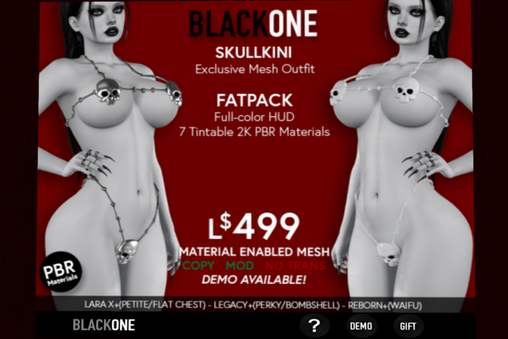 Skullkini - Legacy/MaitreyaX/Reborn/+mods, L$499