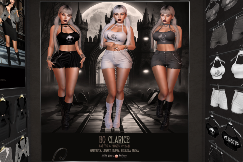 Clarice Set - Freya/Inithium/Legacy/Maitreya, L$99 each