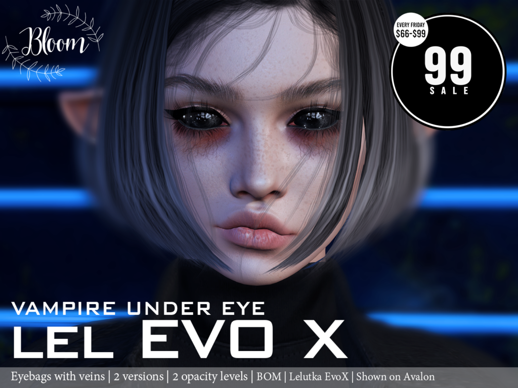 Vampire Under Eye Makeup - EvoX	&lt;a href=&quot;https://maps.secondlife.com/secondlife/Optimal/179/17/1601&quot; target=&quot;_blank&quot;&gt;Teleport&lt;/a&gt;