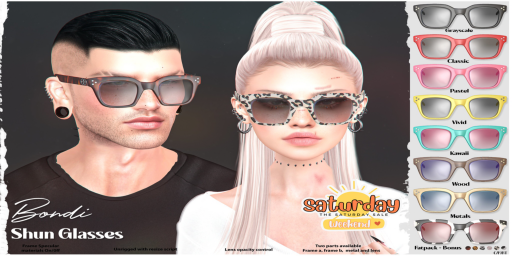 Shun Glasses	&lt;a href=&quot;http://maps.secondlife.com/secondlife/Daydreaming/19/66/22&quot; target=&quot;_blank&quot;&gt;Teleport&lt;/a&gt;