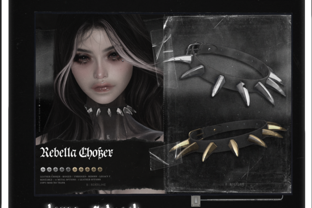 Rebella Choker - Legacy/Reborn/Unrigged, L$399
