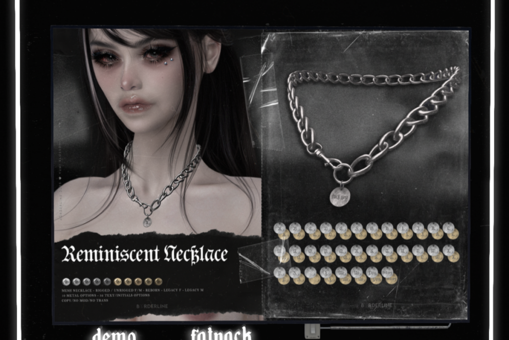 Reminiscent Necklace - Legacy F+M/Reborn/Unrigged, L$499
